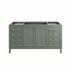 James Martin Vanities Chicago 60in Single Vanity Cabinet, Smokey Celadon 305-V60S-SC